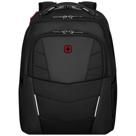 Wenger Altair 15.6" Backpack - Sleek Black Design for Ultimate Style and Functionality